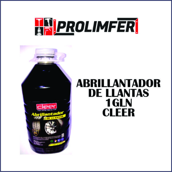 Abrillantador de llantas 1gln - CLEER