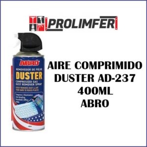 Aire comprimido Duster AD-237 400ml - ABRO