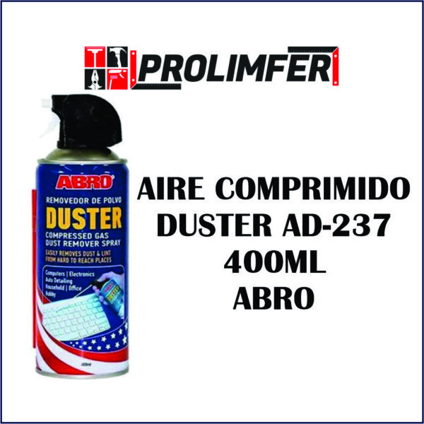 Aire comprimido Duster AD-237 400ml - ABRO