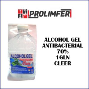 Alcohol gel antibacterial 70% 1gln - CLEER