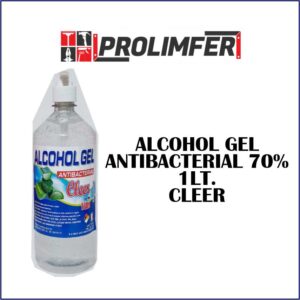 Alcohol gel antibacterial 70% 1lt - CLEER