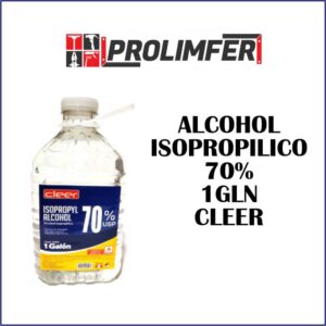 Alcohol isopropílico 70% 1gln - CLEER