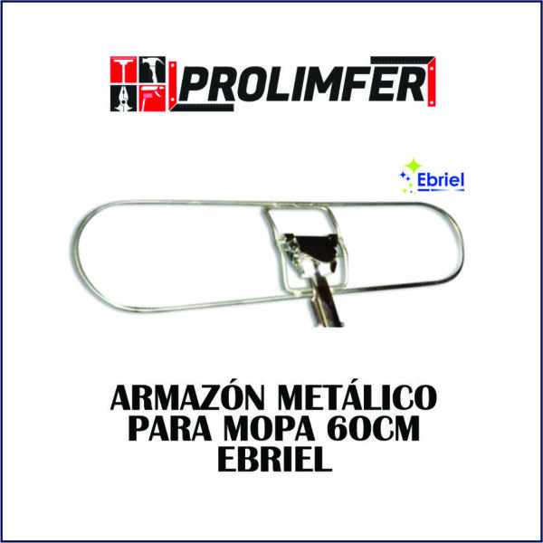 Armazón metálico para mopa 60cm - EBRIEL