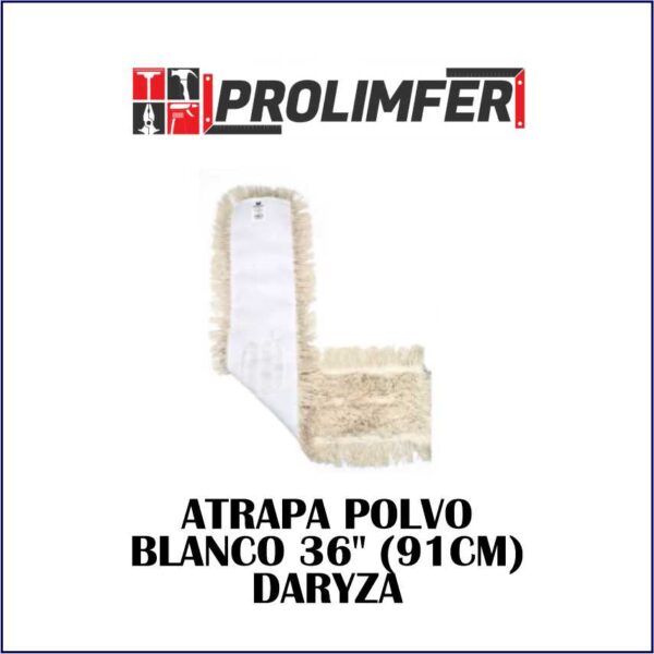 Atrapa polvo blanco 36" (91cm) - DARYZA