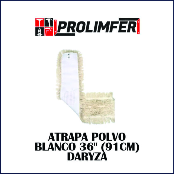 Atrapa polvo blanco 36" (91cm) - DARYZA