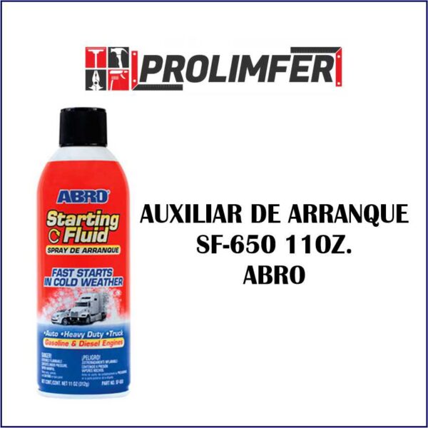 Auxiliar de arranque SF-650 11oz - ABRO