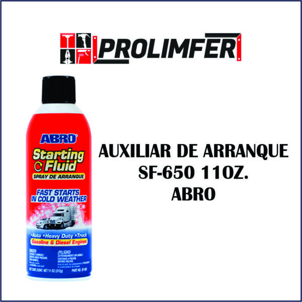 Auxiliar de arranque SF-650 11oz - ABRO