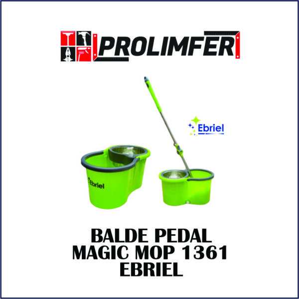 Balde pedal magic mop 1361 - EBRIEL