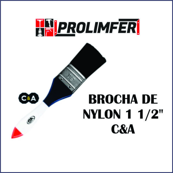 Brocha de nylon 1 1/2" - C&A