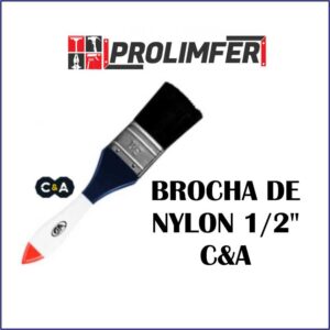 Brocha de nylon 1/2" - C&A
