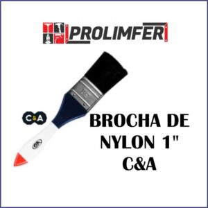 Brocha de nylon 1" - C&A