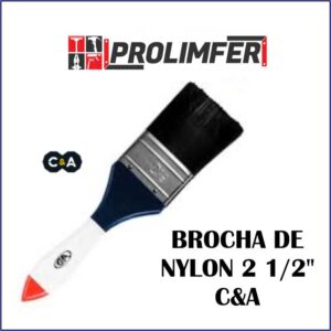 Brocha de nylon 2 1/2" - C&A