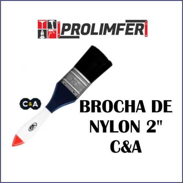 Brocha de nylon 2" - C&A