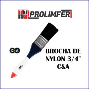 Brocha de nylon 3/4" - C&A