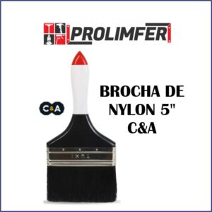 Brocha de nylon 5" - C&A