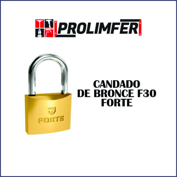 Candado de bronce F30 - FORTE