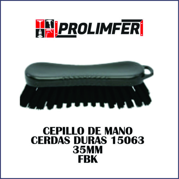 Cepillo de mano cerdas duras 15063 35mm - FBK