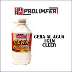 Cera al agua neutra 1gln - CLEER
