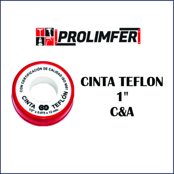 Cinta teflón 1" - C&A