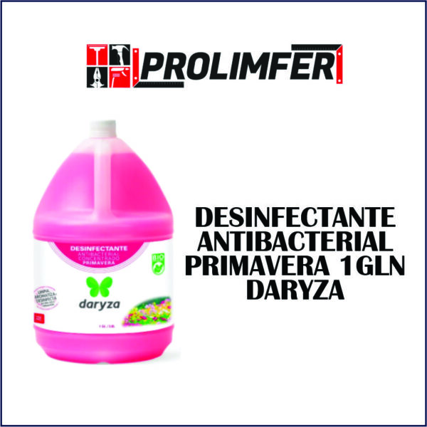 Desinfectante antibacterial concentrado primavera 1gln - DARYZA