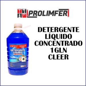 Detergente líquido concentrado 1gln - CLEER