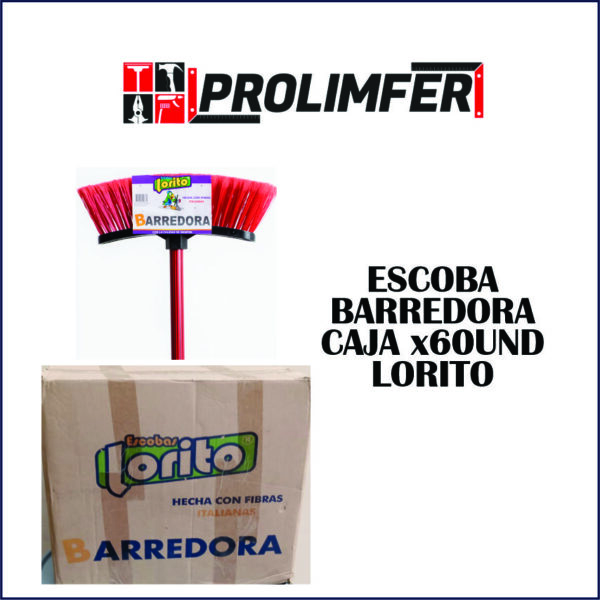 Escoba Barredora caja x60 - LORITO