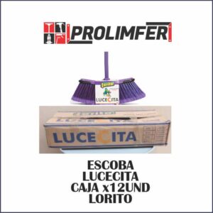 Escoba Lucecita caja x12 - LORITO