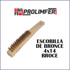 Escobilla de bronce 4x14 - BROCE