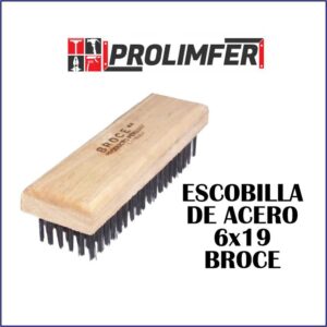 Escobilla de acero 6x19 - BROCE