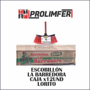 Escobillón La Barredora caja x12 - LORITO