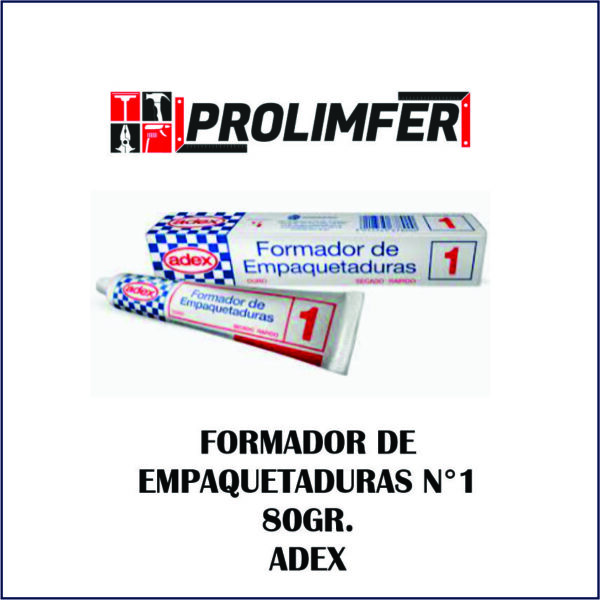 Formador de empaquetaduras N°1 80gr - ADEX