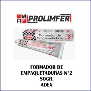 Formador de empaquetaduras N°2 80gr - ADEX