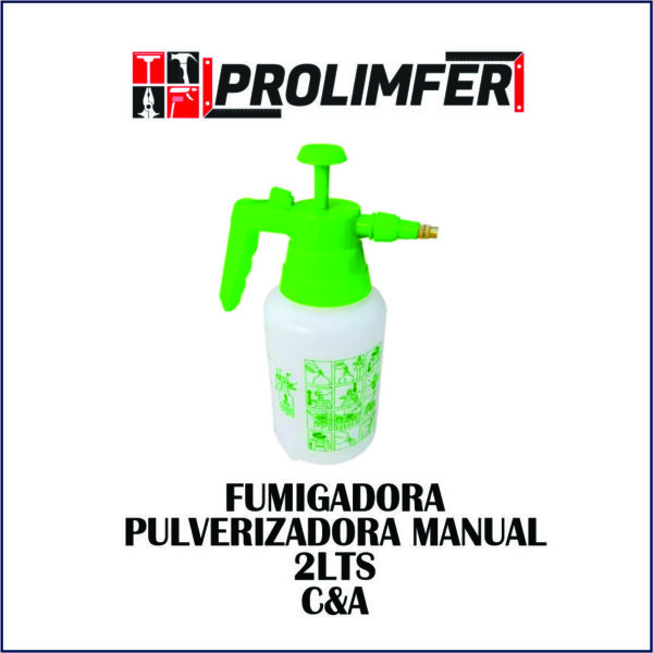 Fumigadora pulverizadora manual 2lts - C&A