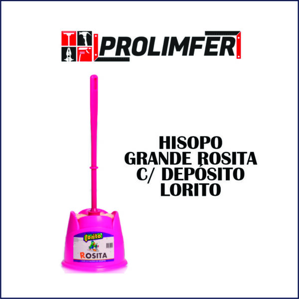 Hisopo grande Rosita con depósito - LORITO