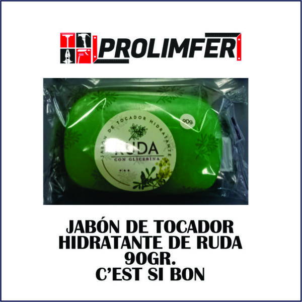 Jabón de tocador hidratante de ruda 90gr - C'EST SI BON