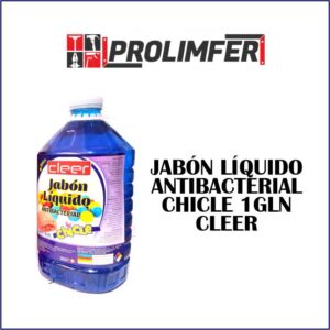 Jabón líquido antibacterial chicle 1gln - CLEER
