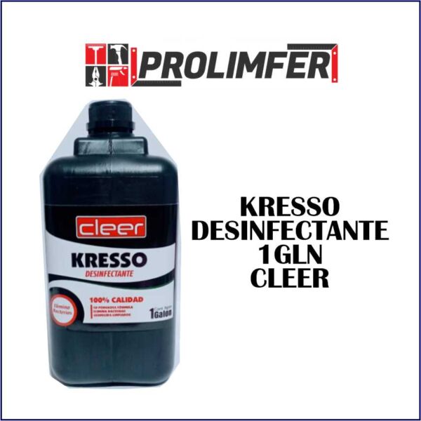 Kresso desinfectante 1gln - CLEER