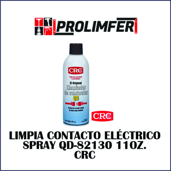 Limpia contacto eléctrico spray QD-82130 11oz - CRC