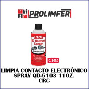 Limpia contacto electrónico spray QD-5103 11oz - CRC