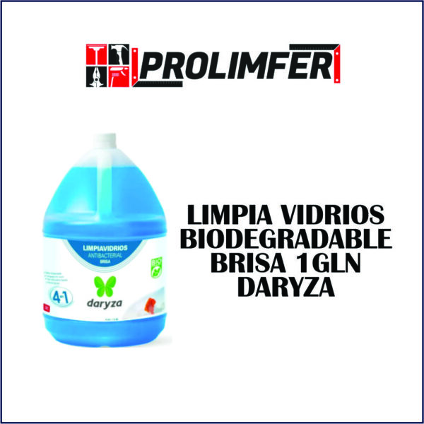 Limpia vidrios biodegradable brisa 1gln - DARYZA