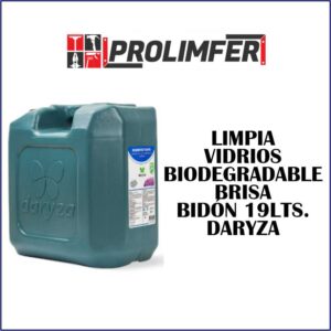 Limpia vidrios biodegradable brisa bidón 19lts - DARYZA