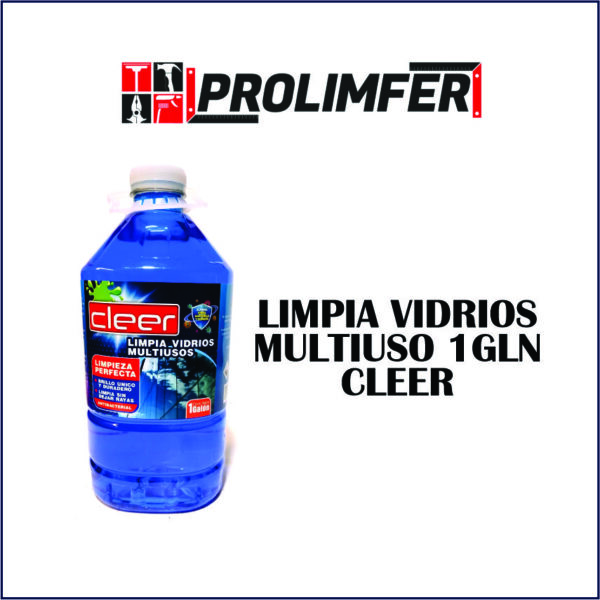 Limpia vidrios multiuso 1gln - CLEER