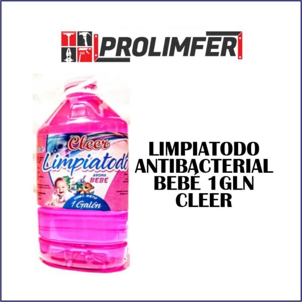 Limpiatodo antibacterial bebé 1gln - CLEER