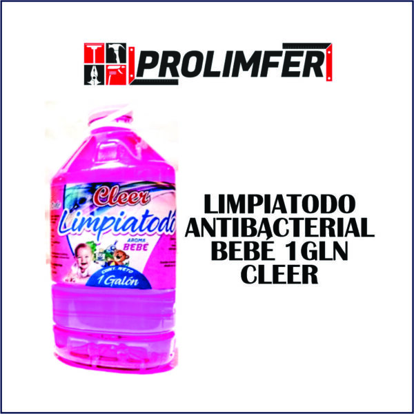 Limpiatodo antibacterial bebé 1gln - CLEER