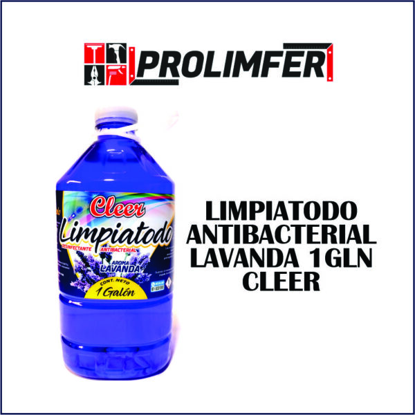 Limpiatodo antibacterial lavanda 1gln - CLEER