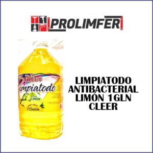 Limpiatodo antibacterial limón 1gln - CLEER