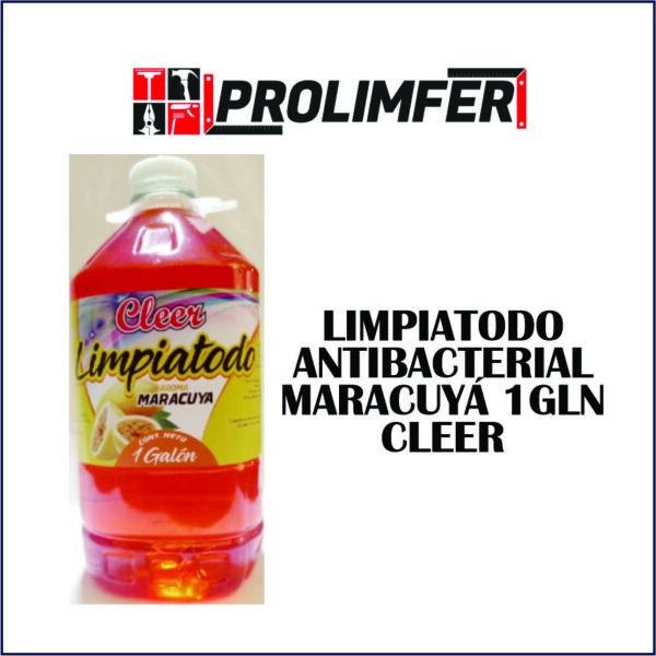 Limpiatodo antibacterial maracuyá 1gln - CLEER