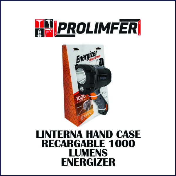 Linterna hand case recargable HCSRL9 1000 lumens - ENERGIZER