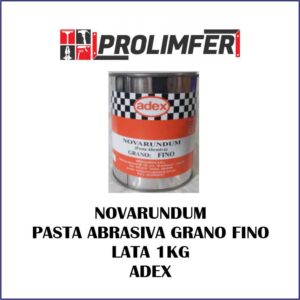 Novarundum pasta abrasiva grano fino lata 1kg - ADEX
