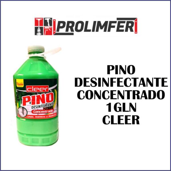 Pino verde desinfectante concentrado 1gln - CLEER